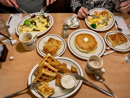 Dinner at IHOP