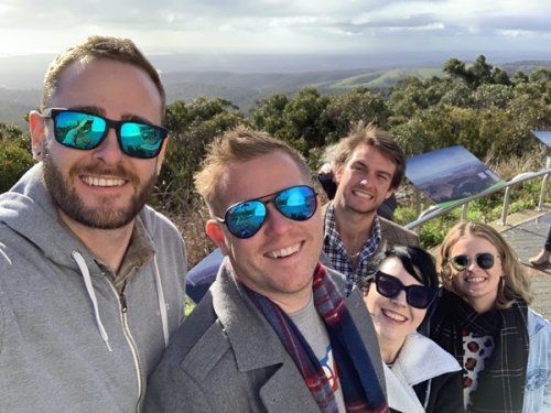 From the top of Mt Lofty