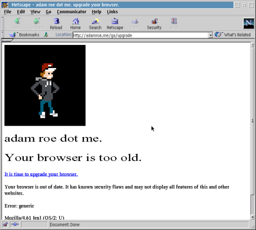 Netscape Navigator 4.6, OS/2 Warp 4
