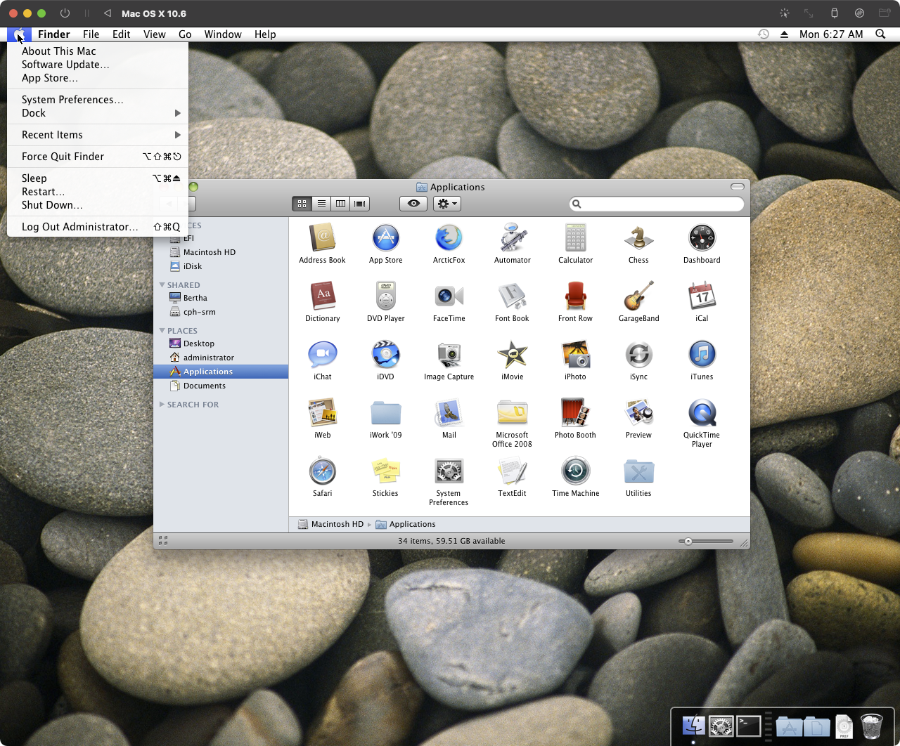 Snow Leopard Desktop